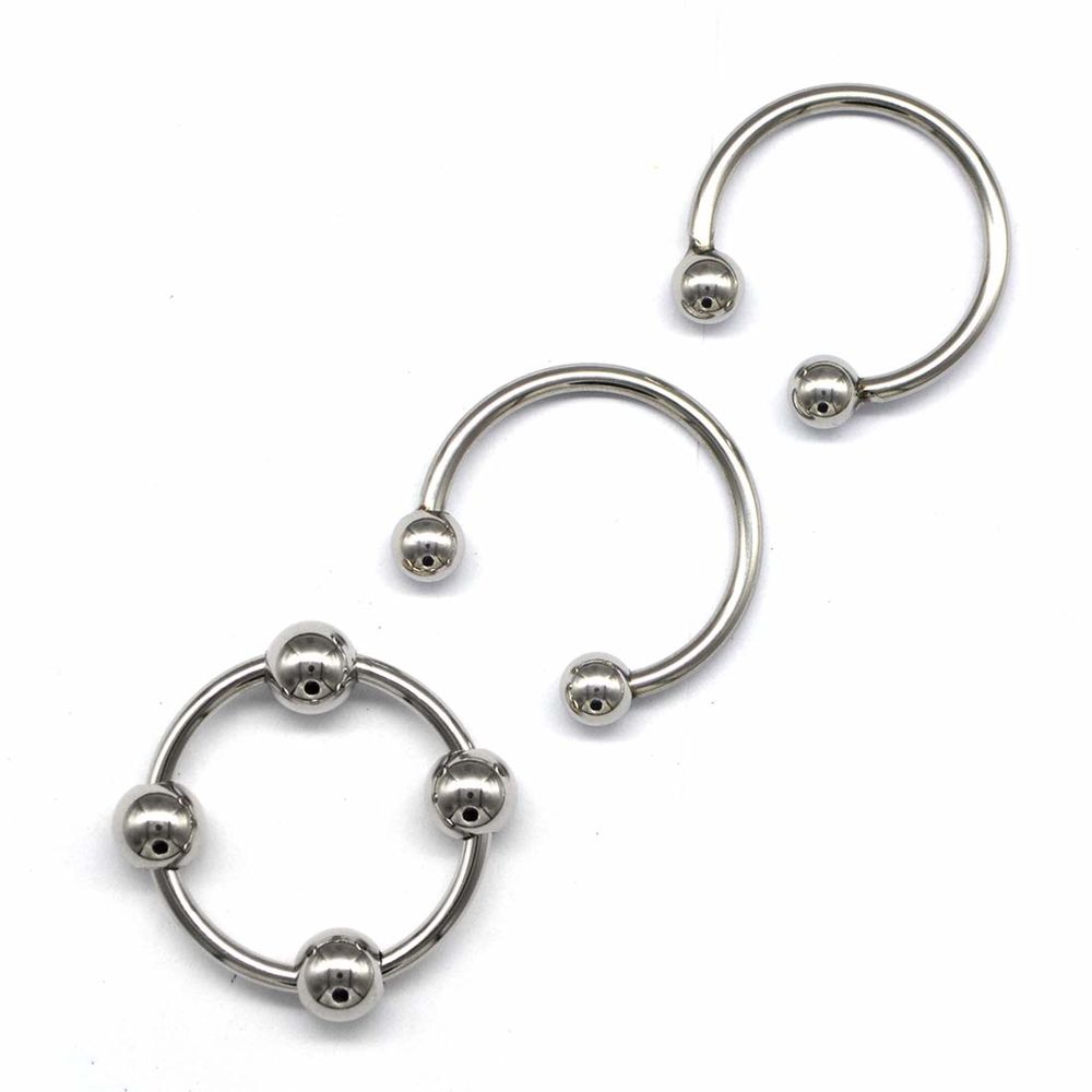 Penisringar med Pärlor EUHFHH3Z000 (3 pcs) (Renoverade A+)