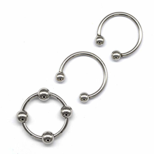 Penisringar med Pärlor EUHFHH3Z000 (3 pcs) (Renoverade A+)