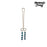 Pearl Metallic Vibrator Manuela Crazy 2621-00-2