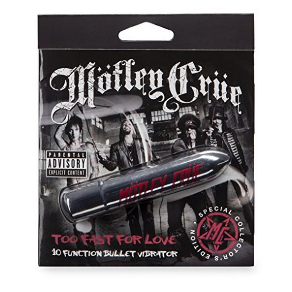 Too Fast For Love 10 Klitorisvibrator Silver Motley Crue MC-62456