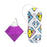 Silikon Purple Diamond Klitorisvibrator Tokidoki TK-65435