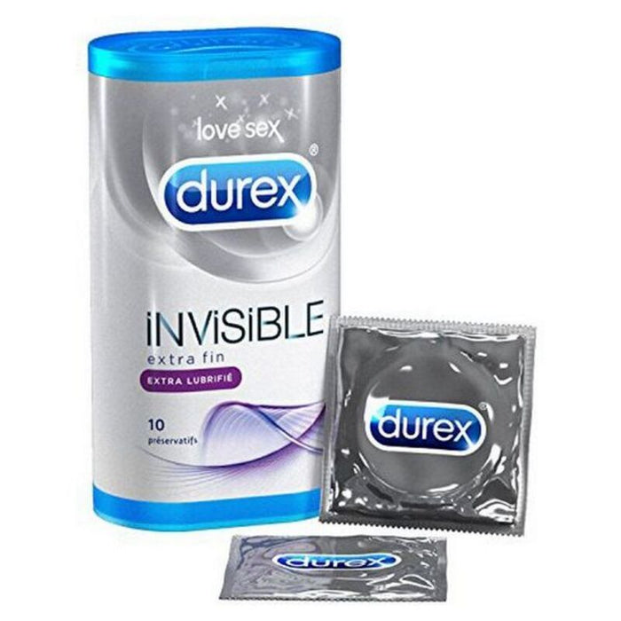 Kondomer Invisible, 10 st. Durex