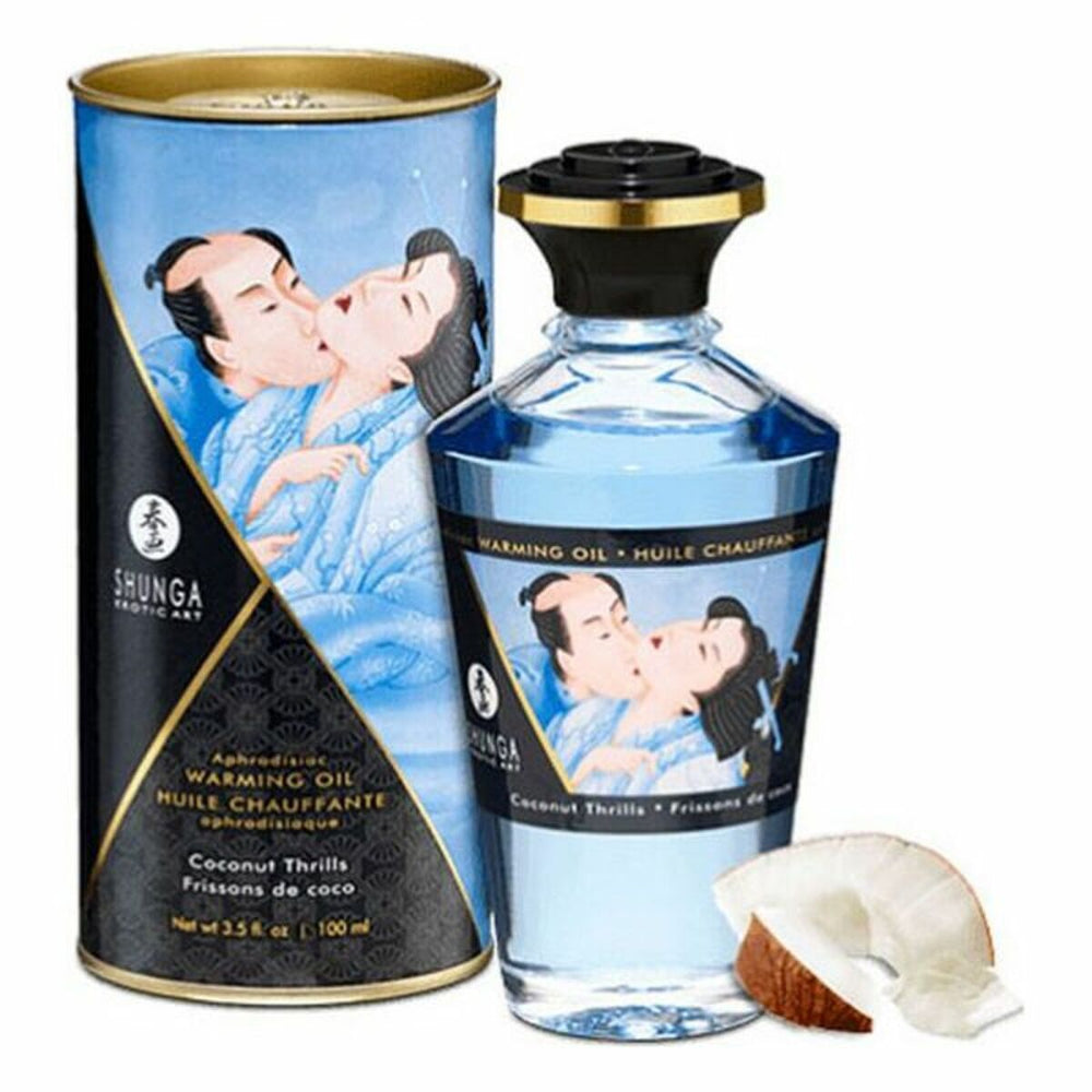 Erotisk Massageolja Shunga Kokosnöt (100 ml)