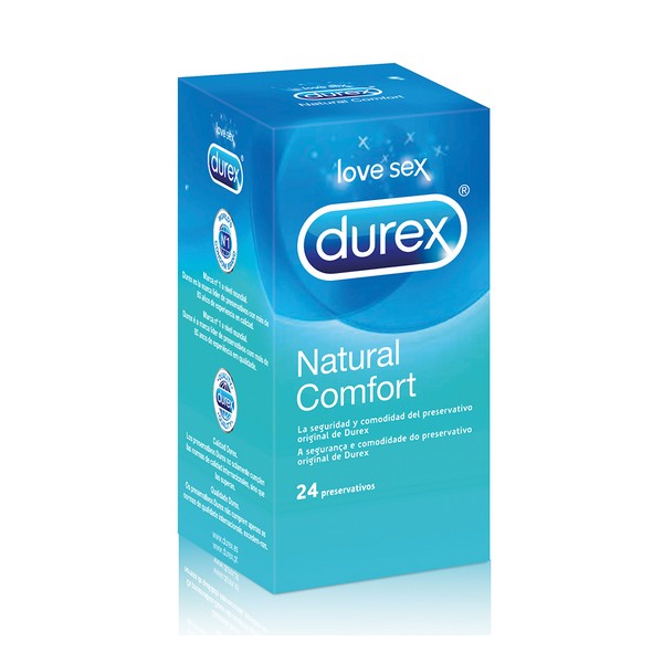 Kondomer Durex Natural Plus (24 st)